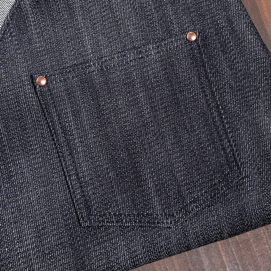 Lot.9063 "Omusubi" Denim Triangle Bag 15"