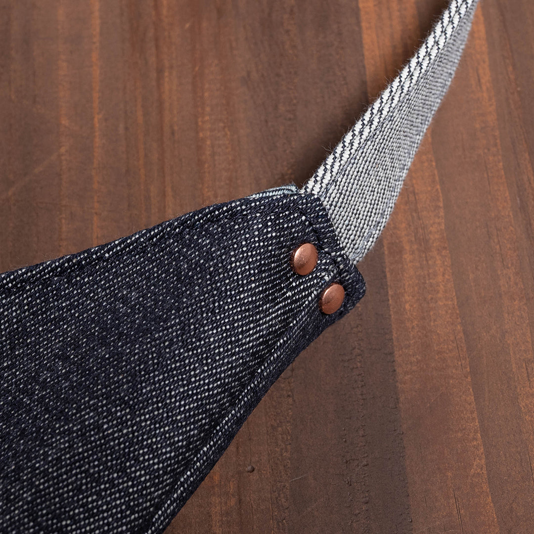Lot.9063 "Omusubi" Denim Triangle Bag 15"