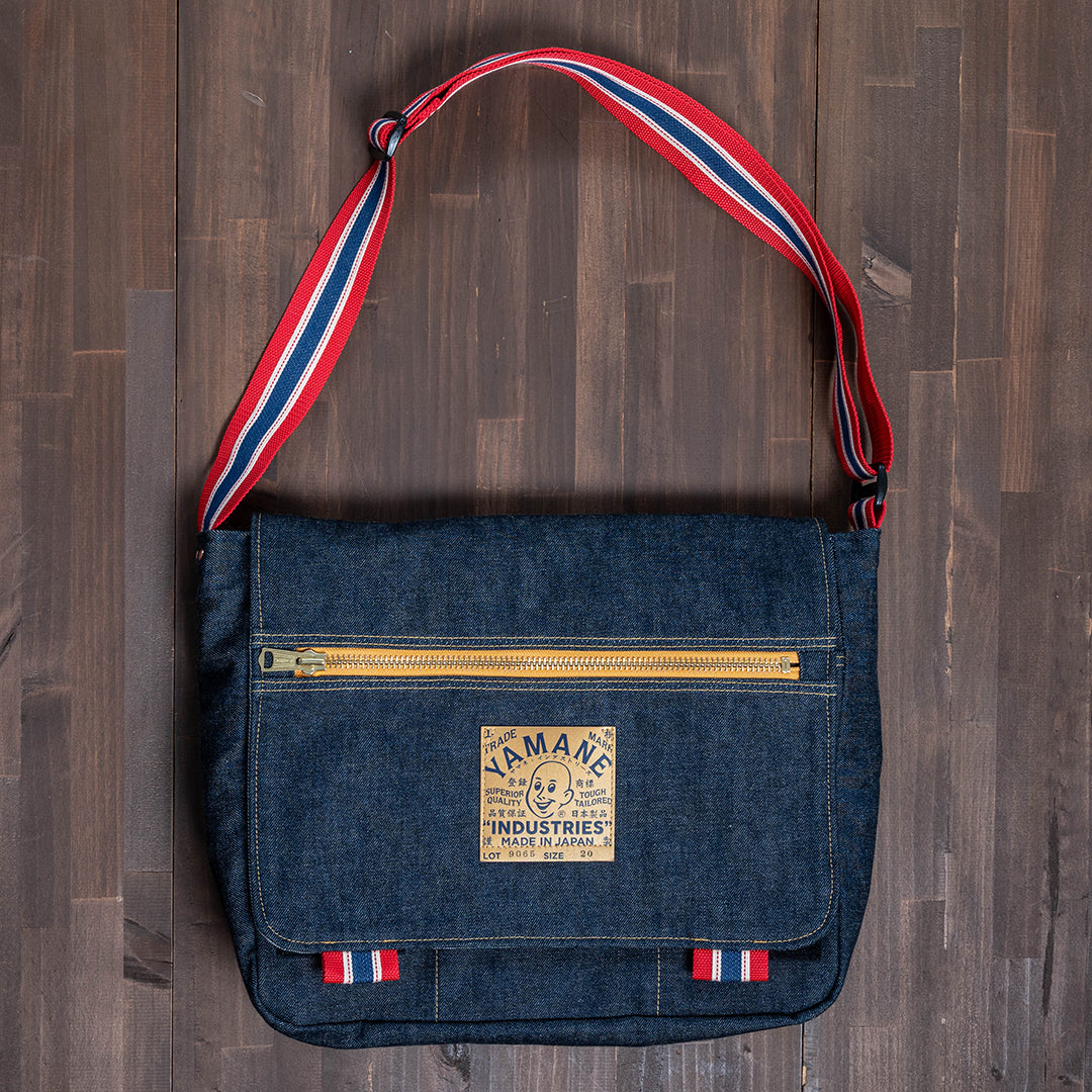 Lot.9065 Denim Messenger Bag 20"