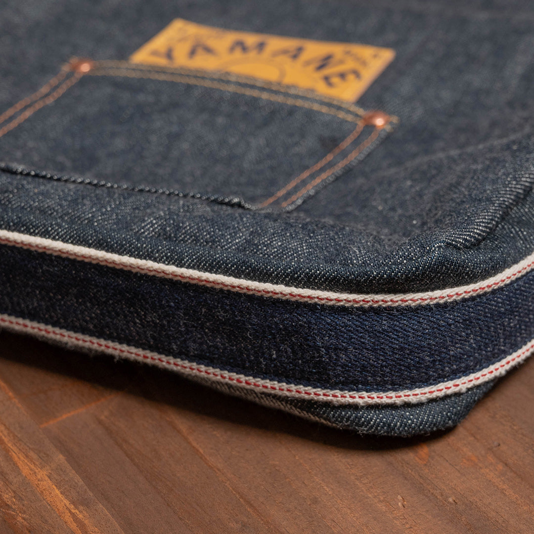 Lot.9066 Denim Four-Way Flap Shoulder Bag 12"