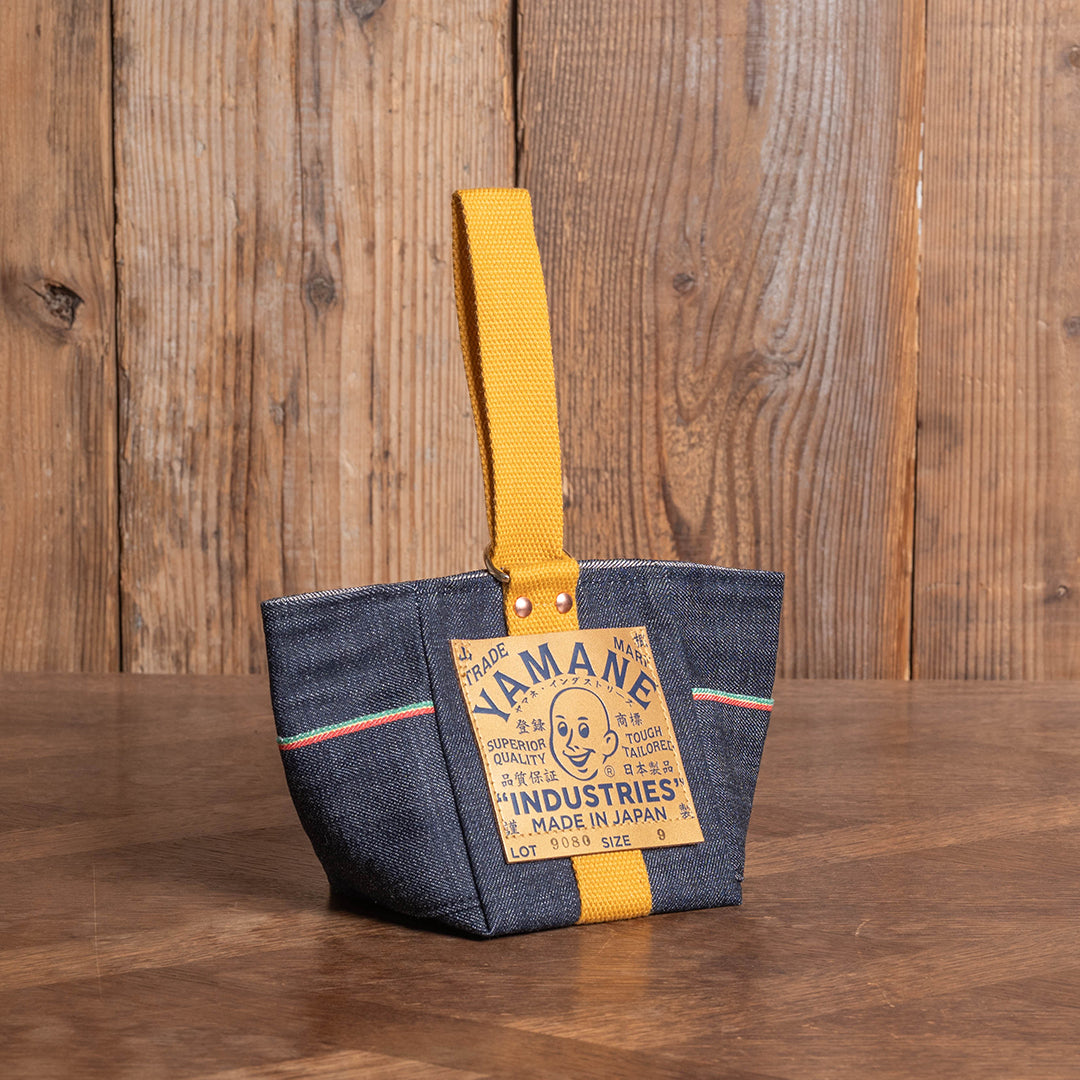 Lot.9080 Denim Single Handle Mini Bag 9"