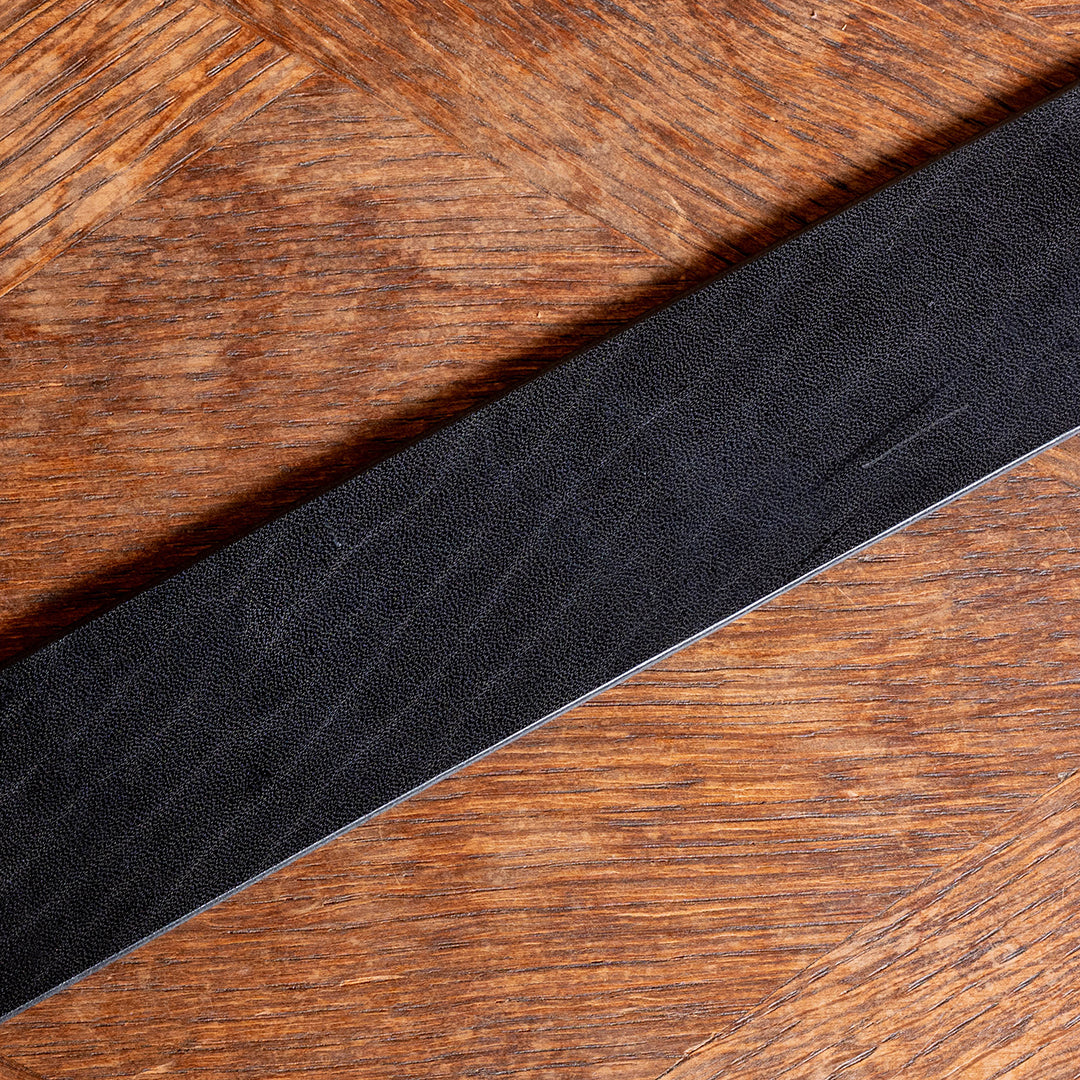 Lot.9905 "Canyon" 40mm Steer Hide Leather Belt (Black)