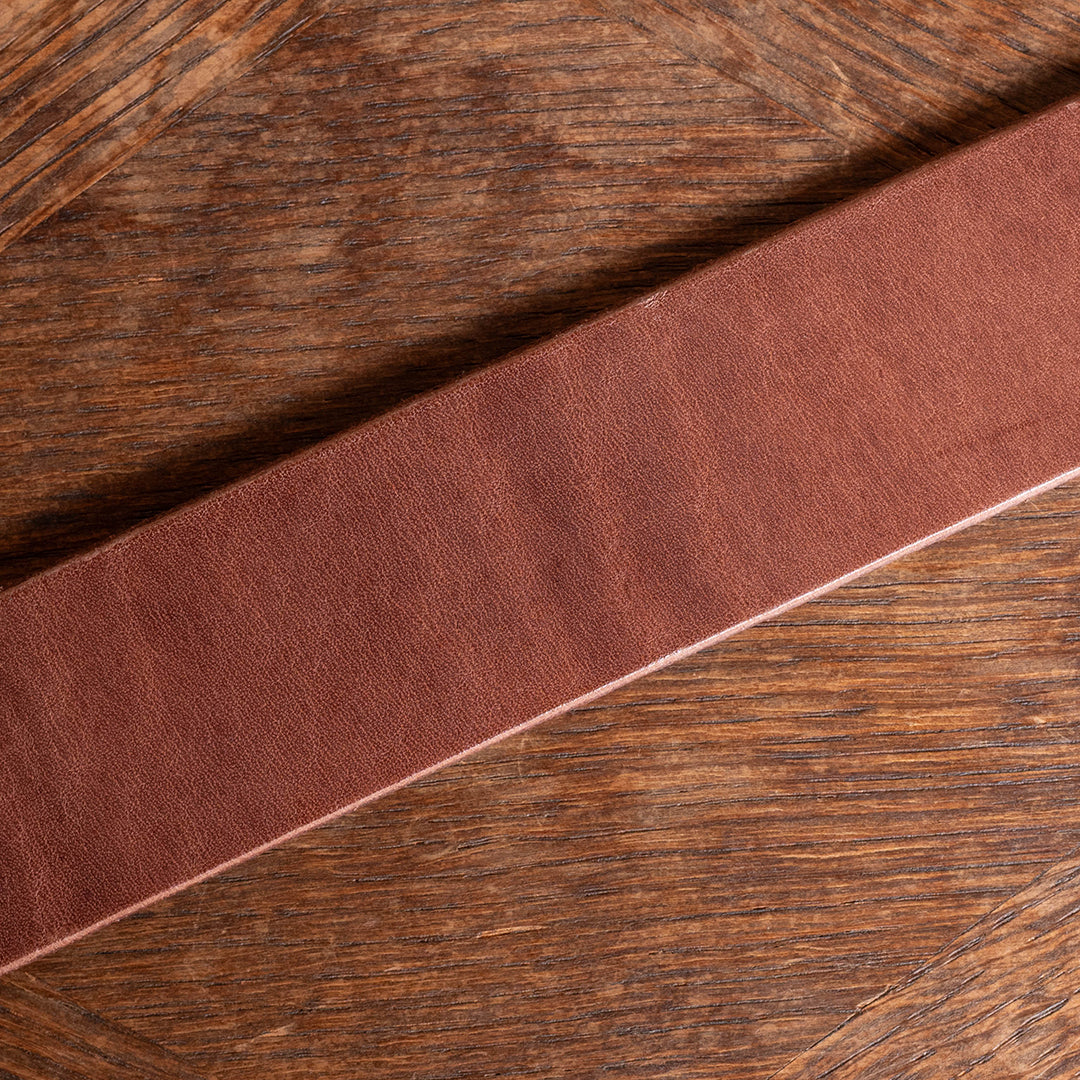 Lot.9905 "Canyon" 40mm Steer Hide Leather Belt (Choco)