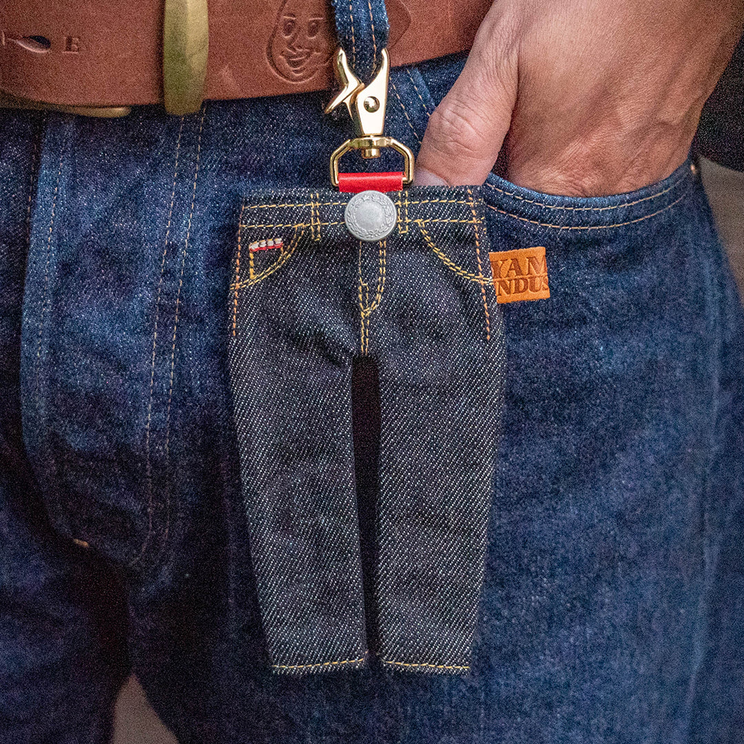 【新色】Denim Jean-style Charm (Red)